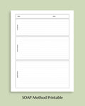 SOAP Method Printable