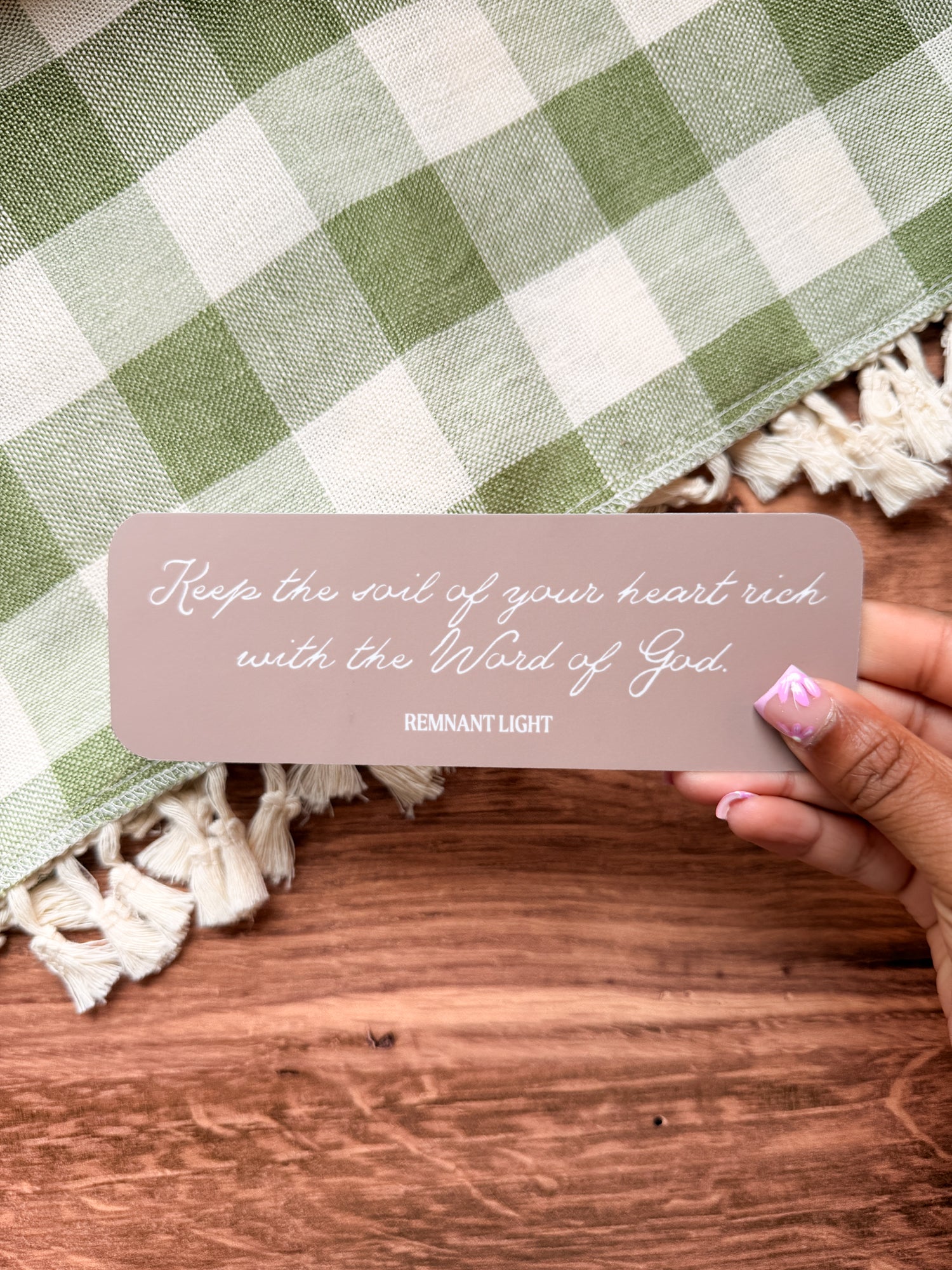The Gardener Bookmark