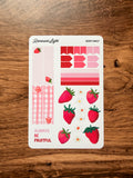 Berry Sweet Decorative Sticker Sheet