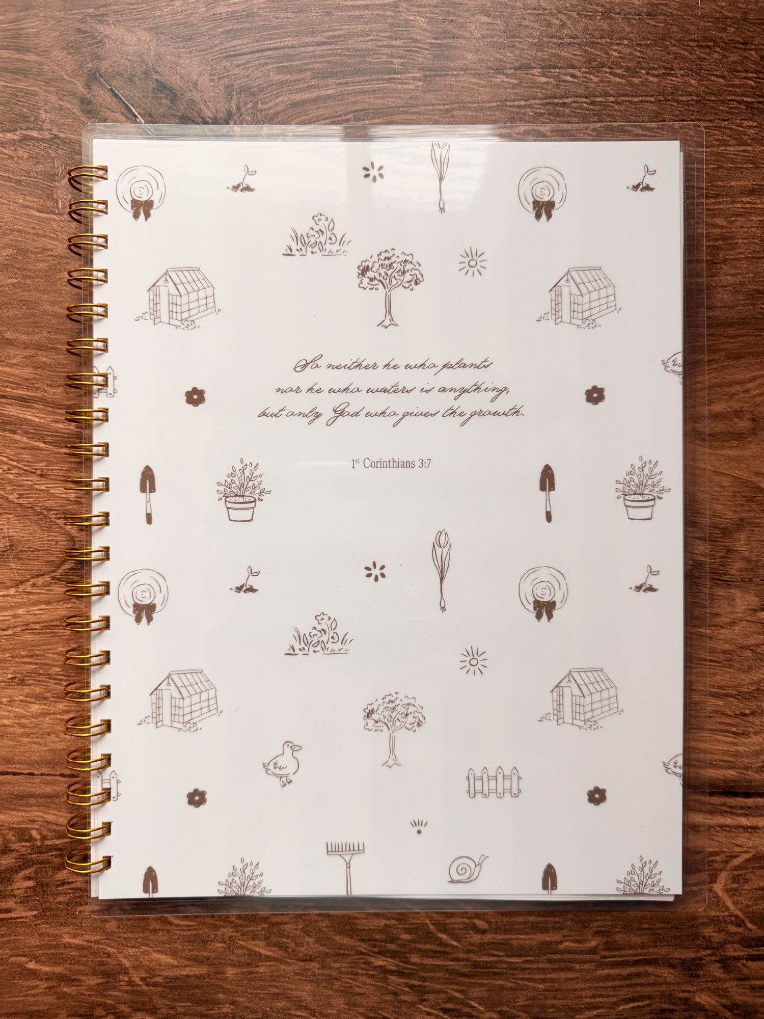The Gardener Bible Study Notebook