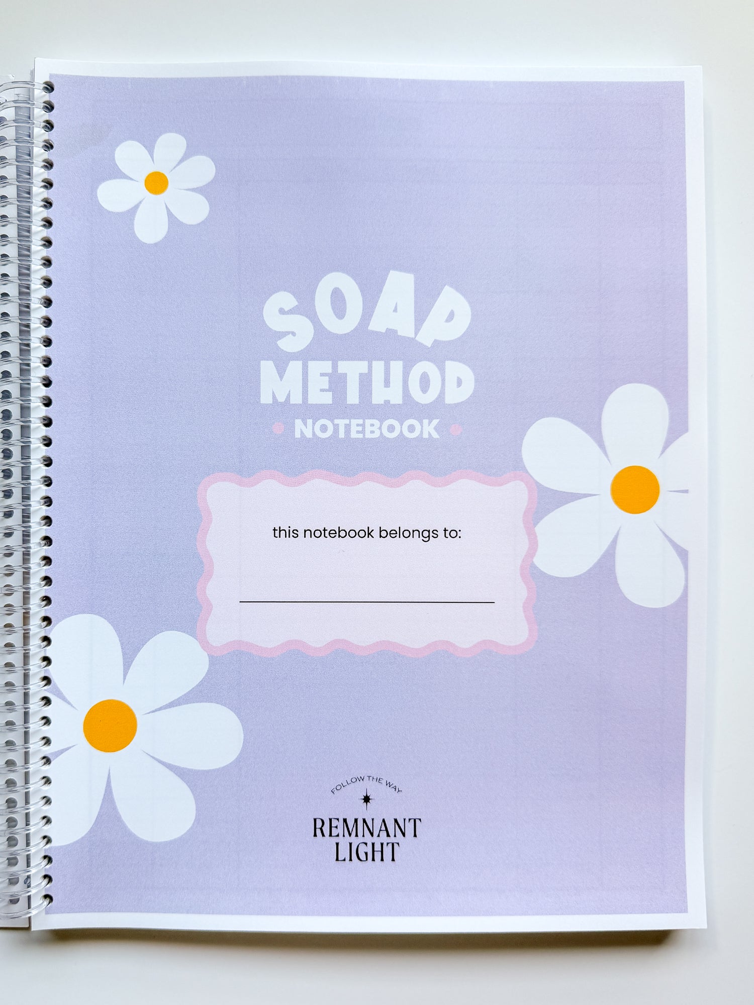 Pastel Pop SOAP Method Notebook