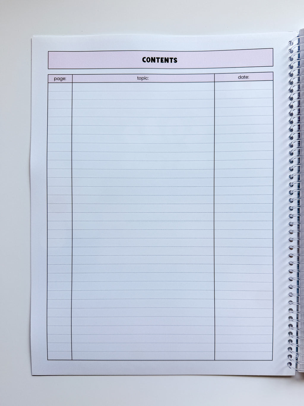 Pastel Pop SOAP Method Notebook