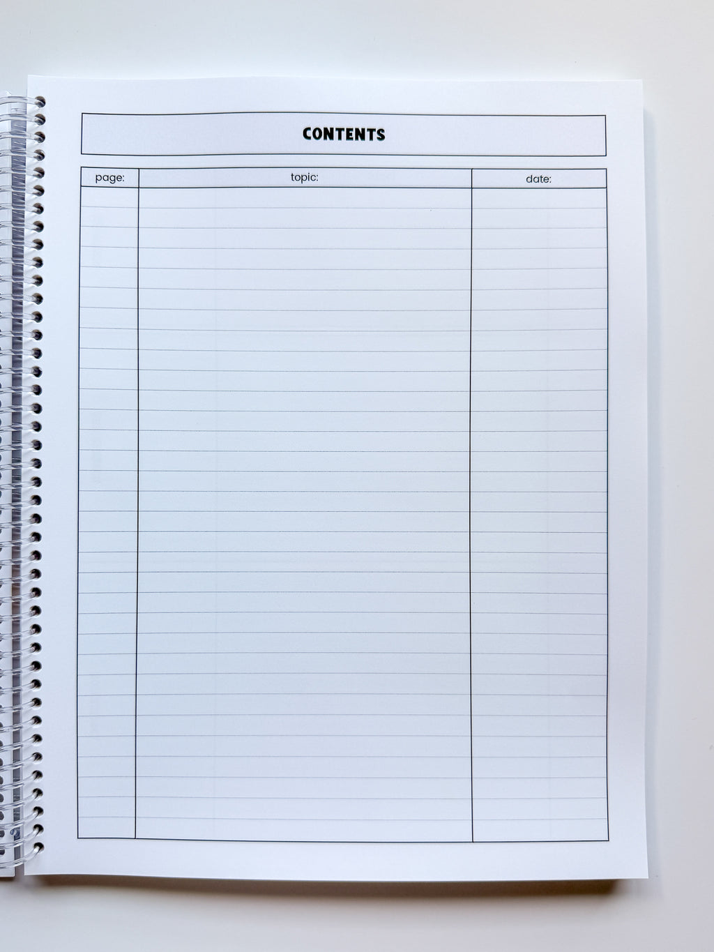 Pastel Pop SOAP Method Notebook